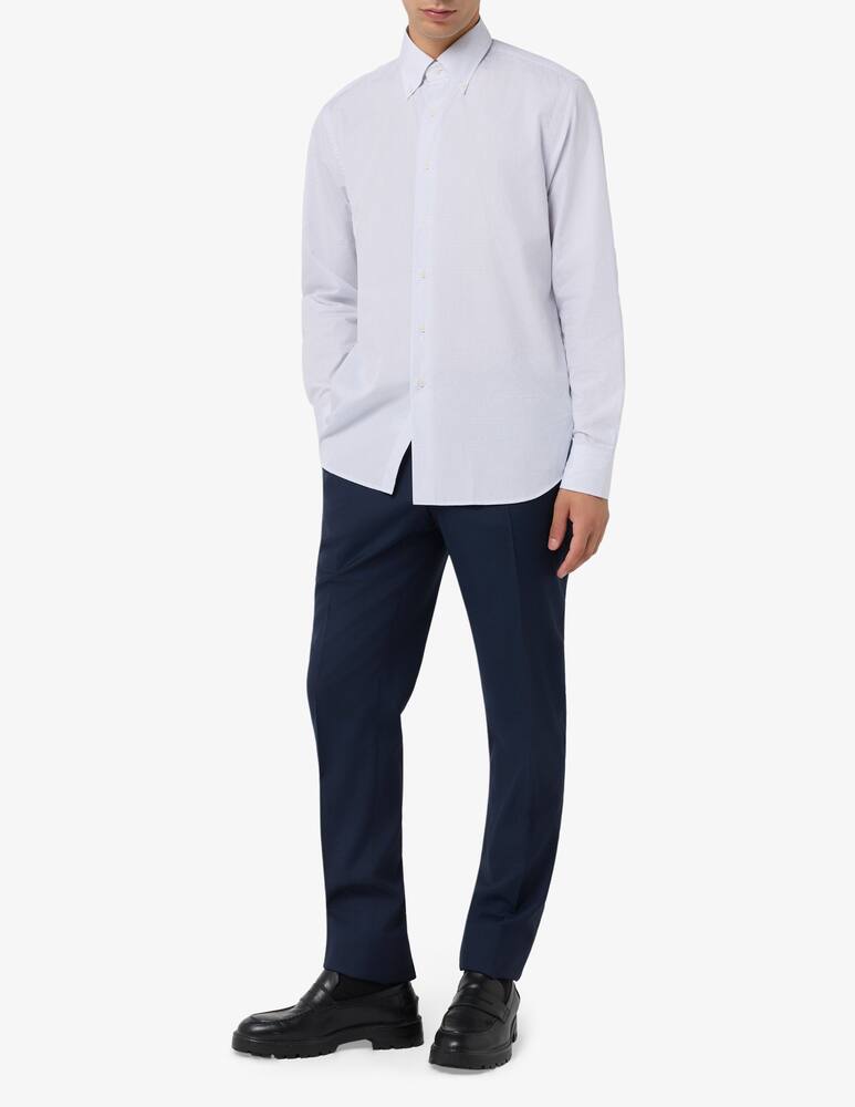 rinascente Sartoria Italiana Camicia armatura micro check regular