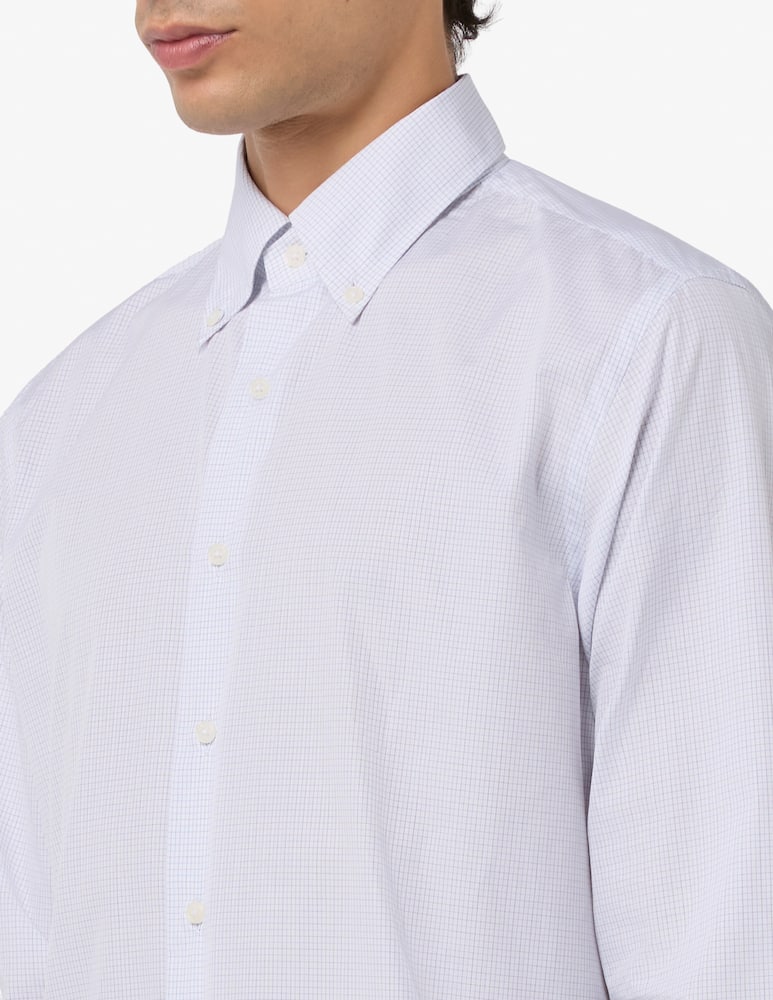 rinascente Sartoria Italiana Camicia armatura micro check regular
