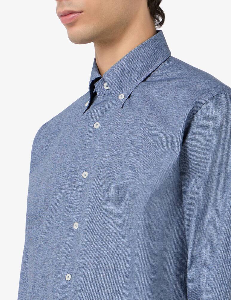 rinascente Sartoria Italiana Camicia regular stampa denim