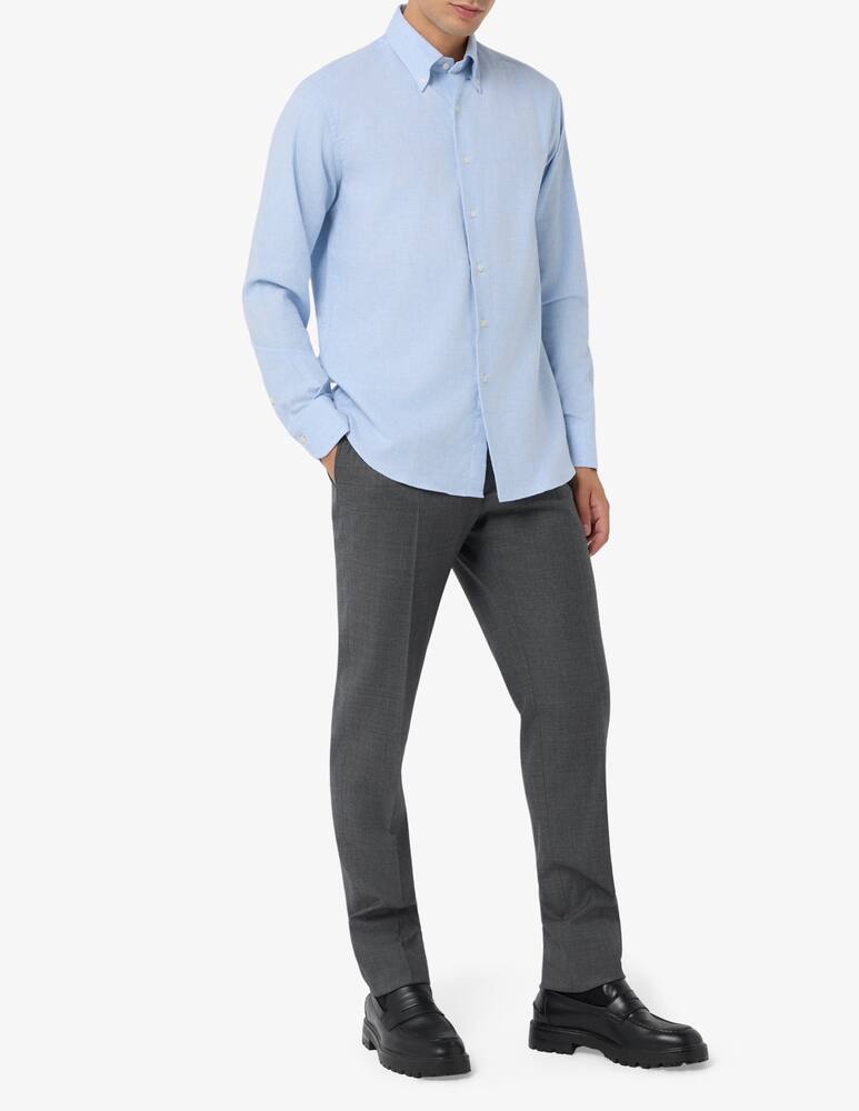 rinascente Sartoria Italiana Camicia regular flanella cotone-lana