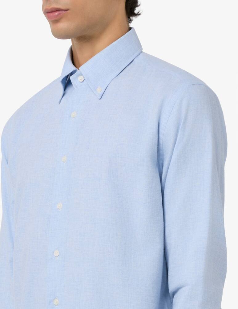 rinascente Sartoria Italiana Camicia regular flanella cotone-lana