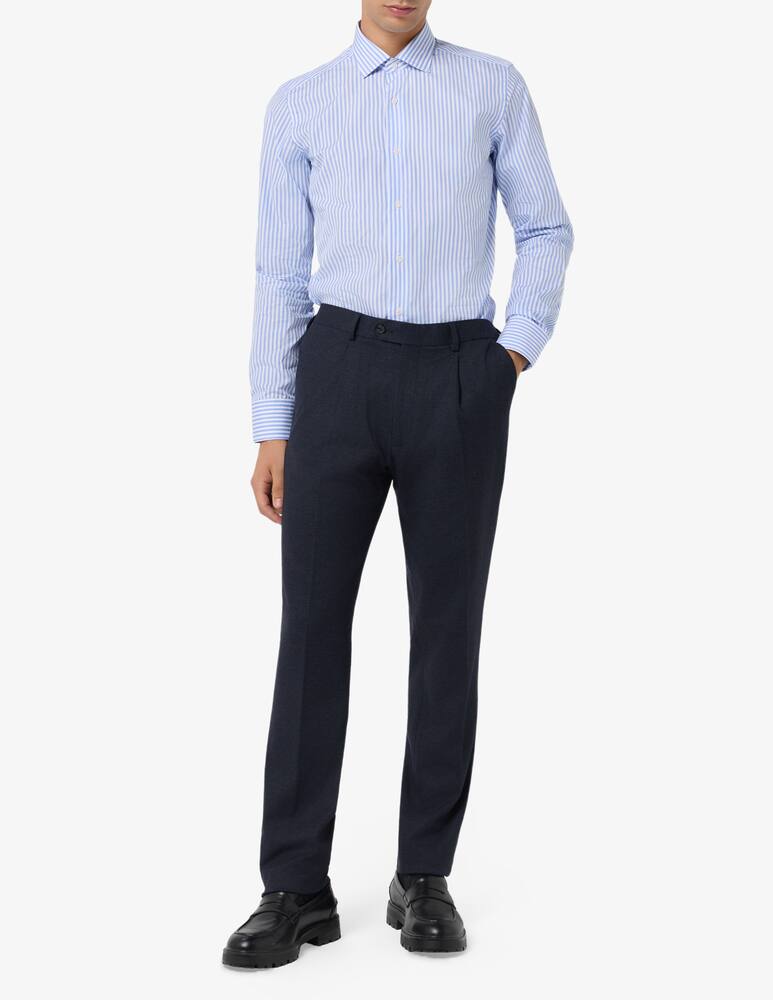 rinascente Sartoria Italiana Melange stripe shirt