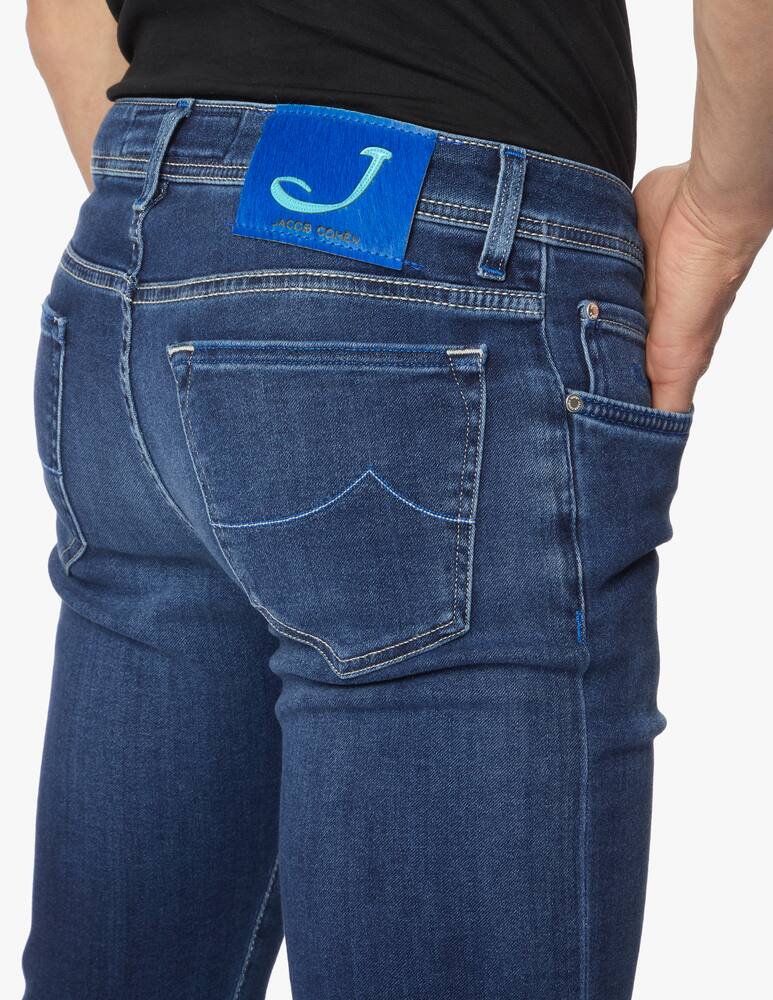 rinascente Jacob Cohen J688 western pockets regular fit mid rise