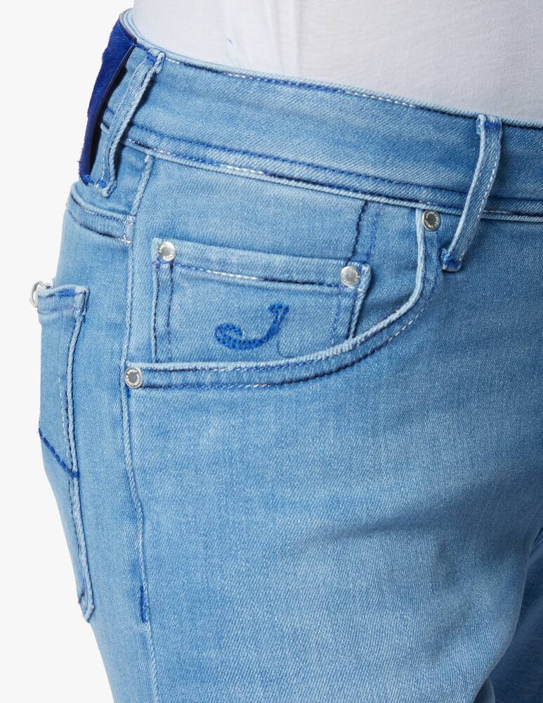 rinascente Jacob Cohen J622 western pockets slim fit low rise