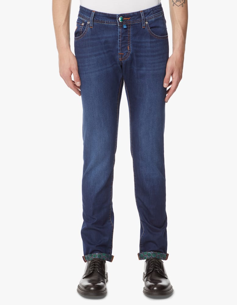 rinascente Jacob Cohen J622 western pockets slim fit low rise