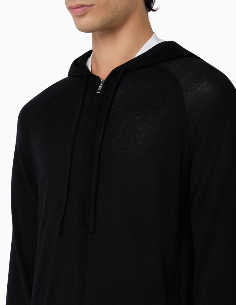 rinascente Misaky Merino zip hoodie