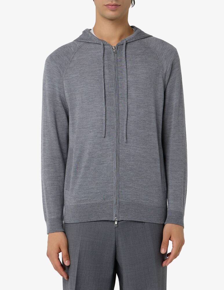 rinascente Misaky Merino zip hoodie