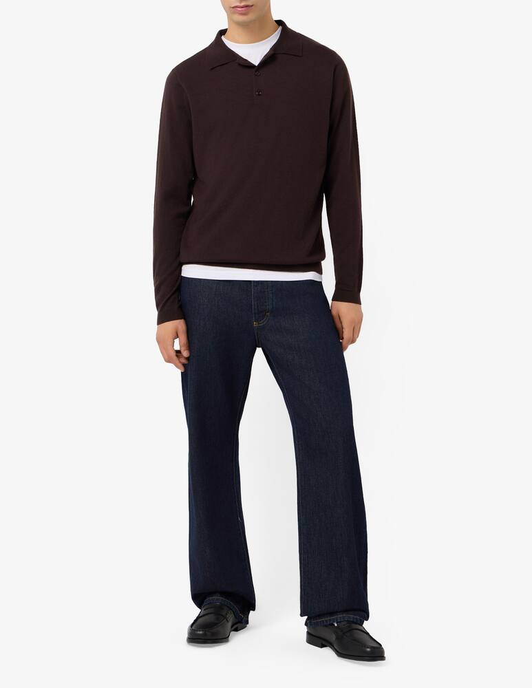 rinascente Misaky Polo knit merino jumper