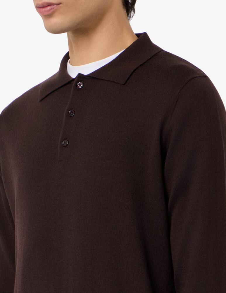 rinascente Misaky Polo knit merino jumper