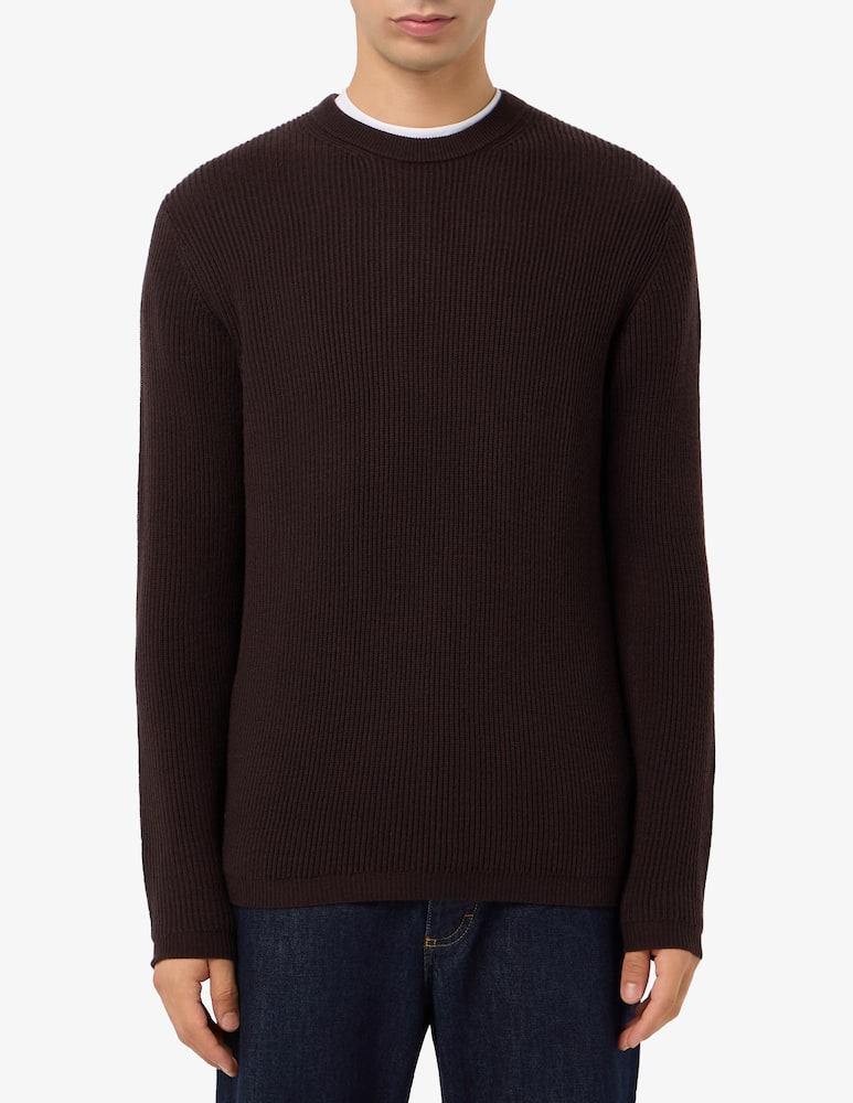 Misaky Maglia girocollo merino seta - immagine 1 Misaky Maglia girocollo merino seta - immagine 1