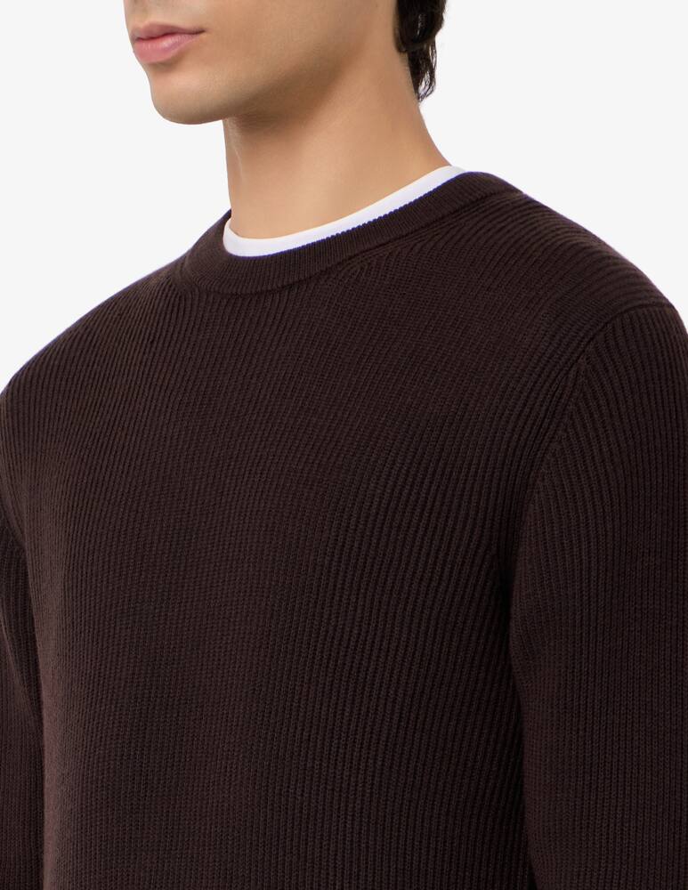 rinascente Misaky Merino silk crewneck jumper