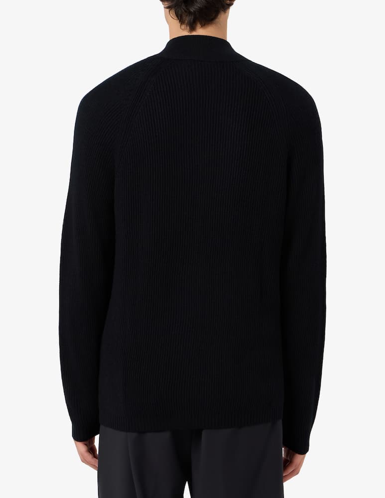 Misaky Maglia zip in merino seta - immagine 3 Misaky Maglia zip in merino seta - immagine 3