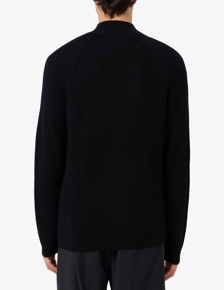 rinascente Misaky Merino silk zip jumper