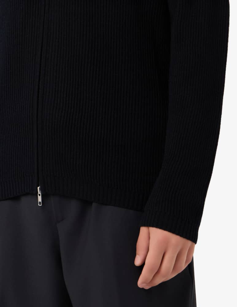 rinascente Misaky Merino silk zip jumper
