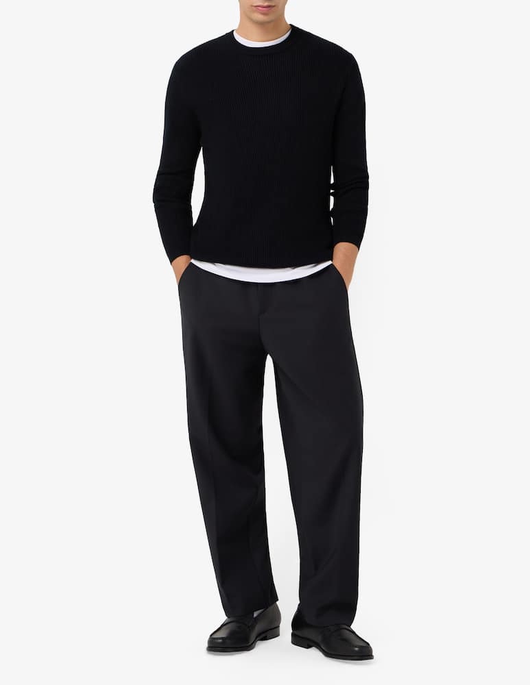 Misaky Maglia girocollo merino seta - immagine 2 Misaky Maglia girocollo merino seta - immagine 2