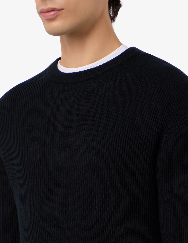 Misaky Maglia girocollo merino seta - immagine 4 Misaky Maglia girocollo merino seta - immagine 4