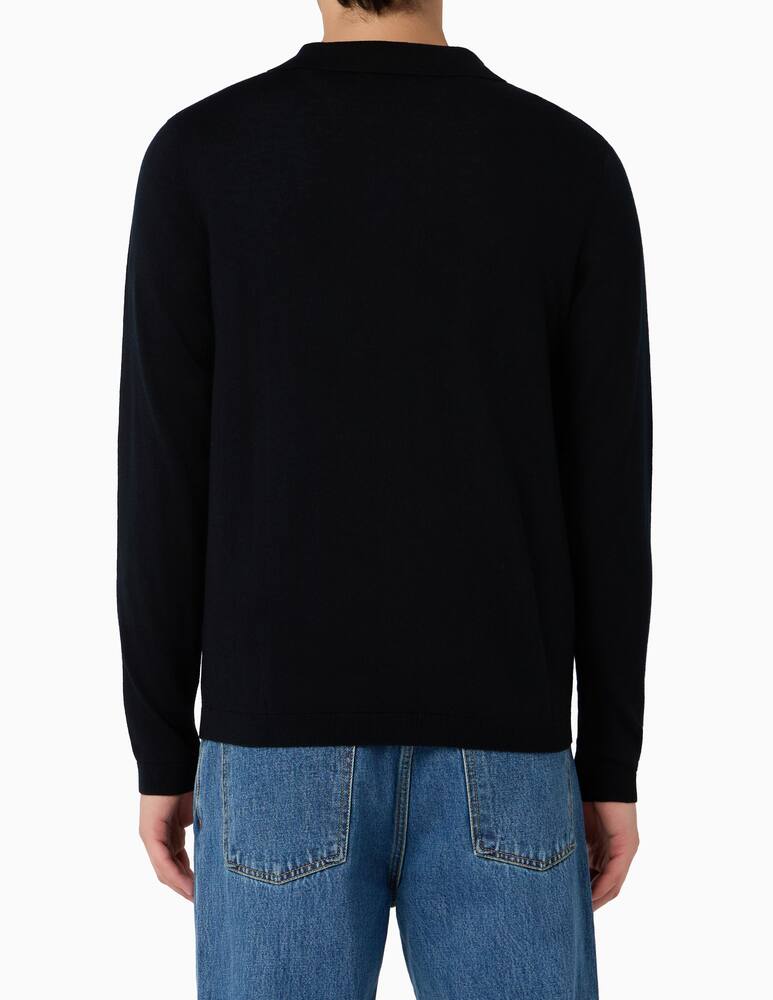 rinascente Misaky Polo knit merino jumper