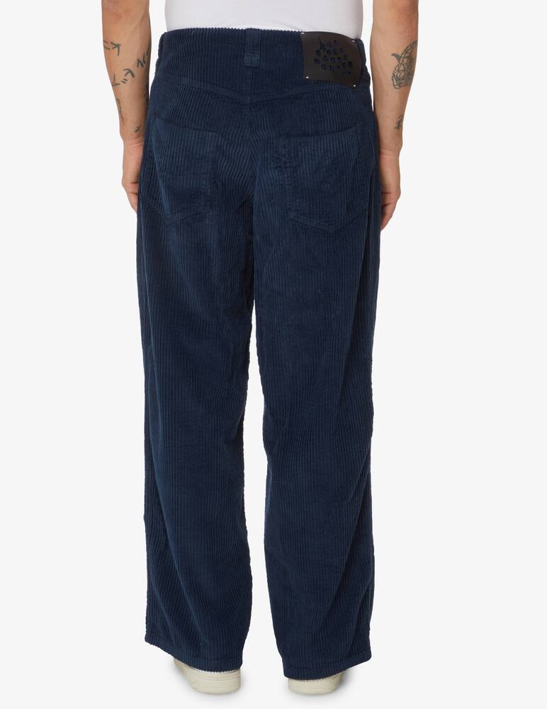 rinascente Federico Cina Printed 5 pocket jeans - Blue