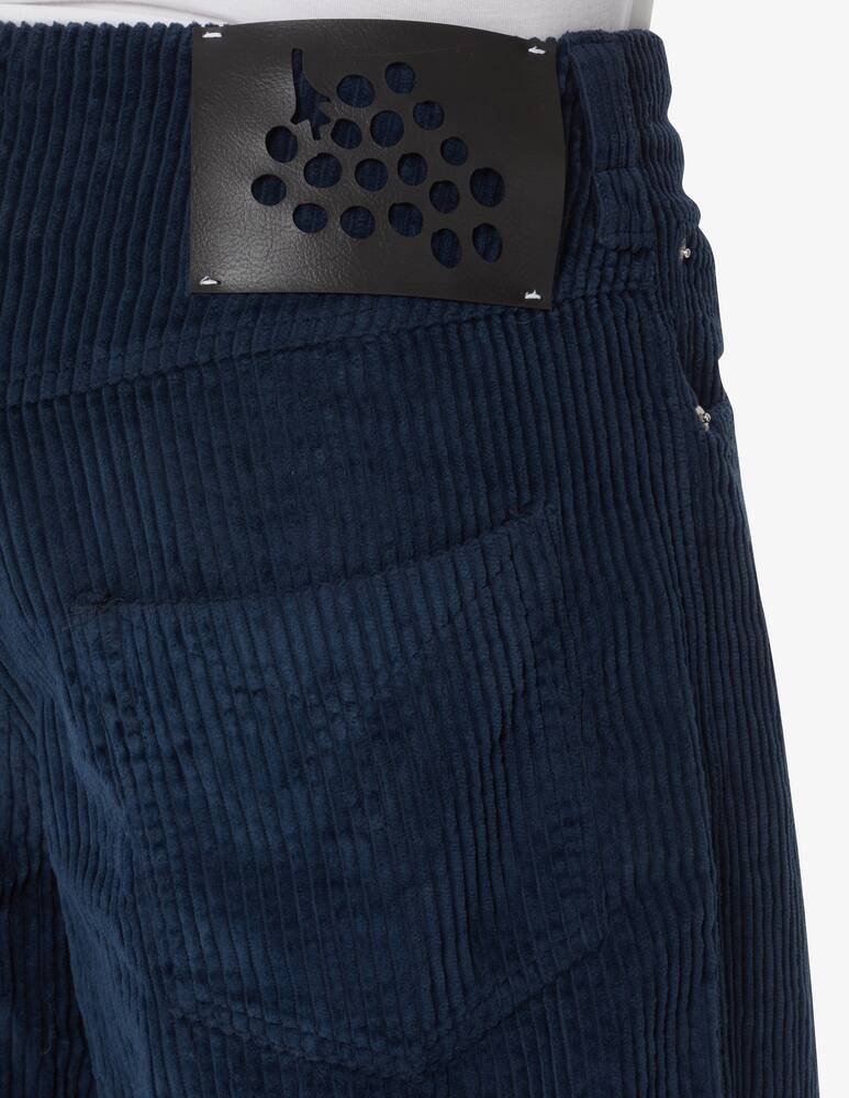 rinascente Federico Cina Printed 5 pocket jeans - Blue