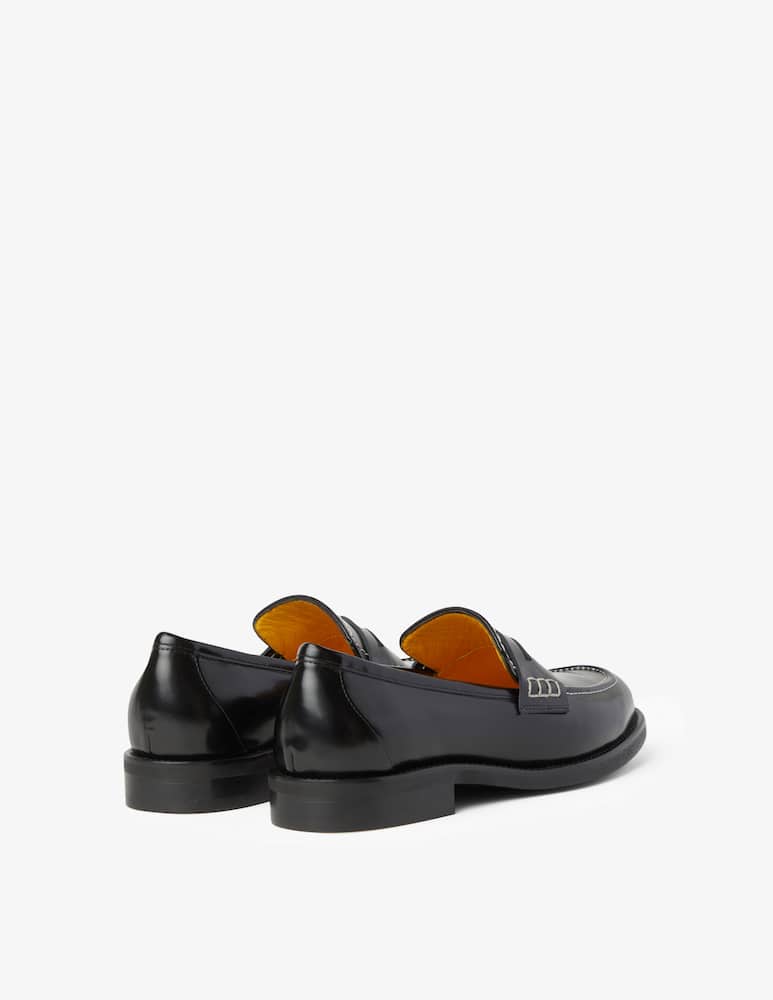 Mara Bini Frida leather loafer - Black - picture 4 Mara Bini Frida leather loafer - Black - picture 4