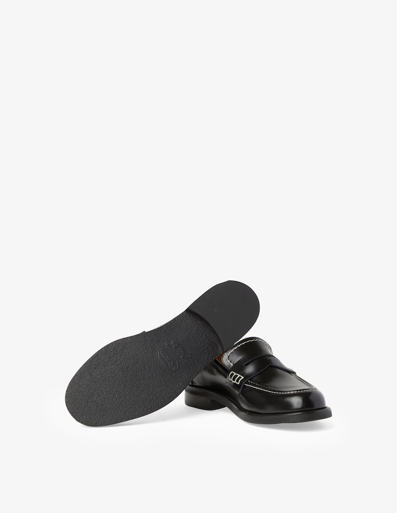 Mara Bini Frida leather loafer - Black - picture 5 Mara Bini Frida leather loafer - Black - picture 5
