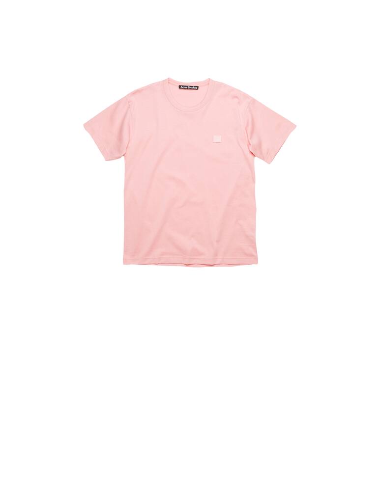rinascente Acne Studios T-shirt in cotone oragnico - rosa