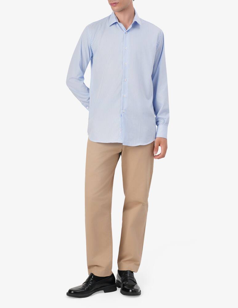 rinascente Sartoria Italiana Regular poplin no iron shirt