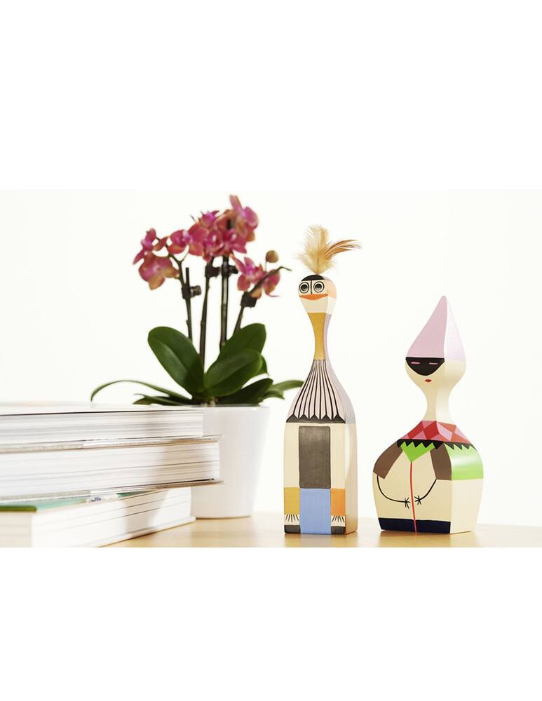 rinascente Vitra Wooden Doll #6 - Multicolor