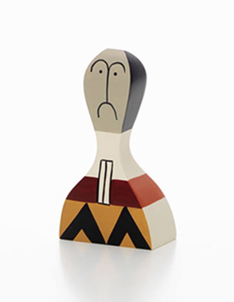 rinascente Vitra Wooden Doll #17 Oggetto Decorativo - Multicolor