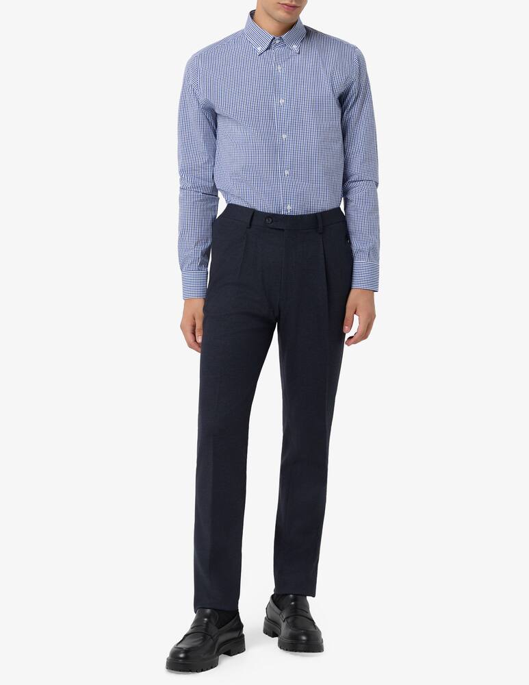 rinascente Sartoria Italiana Poplin check shirt