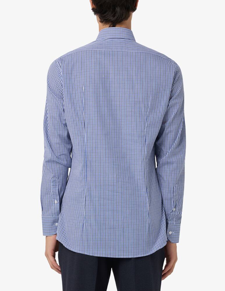 rinascente Sartoria Italiana Poplin check shirt
