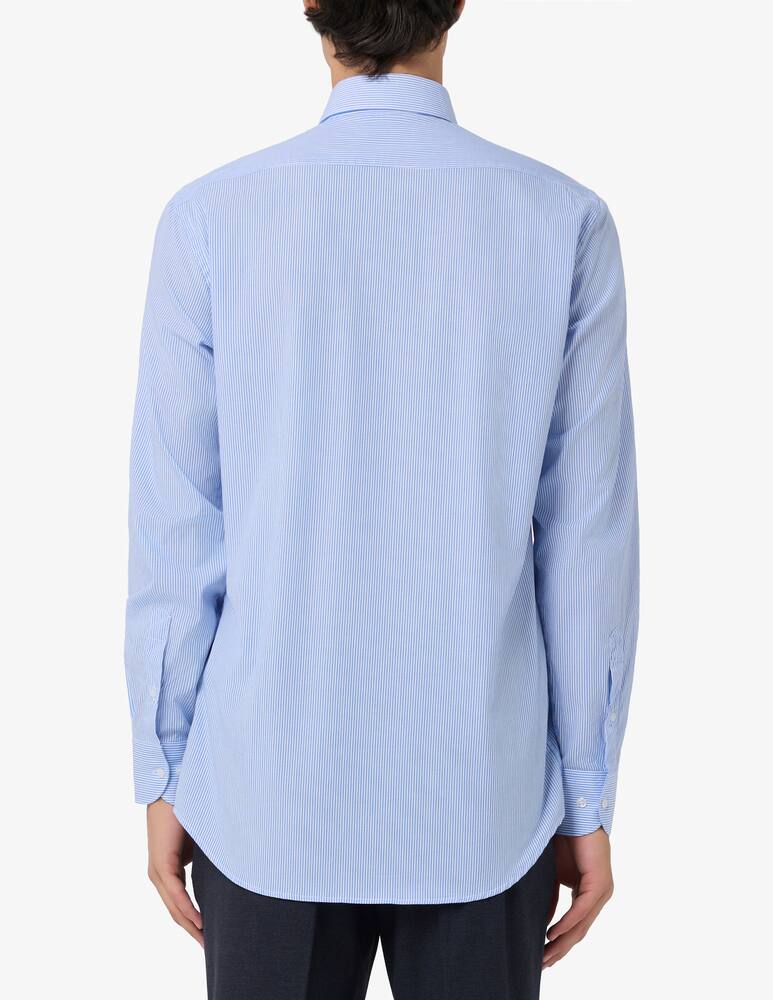 Sartoria Italiana Striped poplin shirt - picture 3 Sartoria Italiana Striped poplin shirt - picture 3