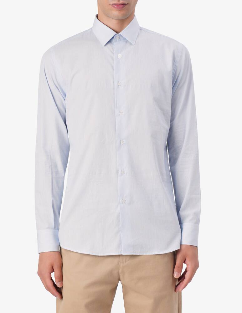 Sartoria Italiana Camicia modern popeline a righe - immagine 1