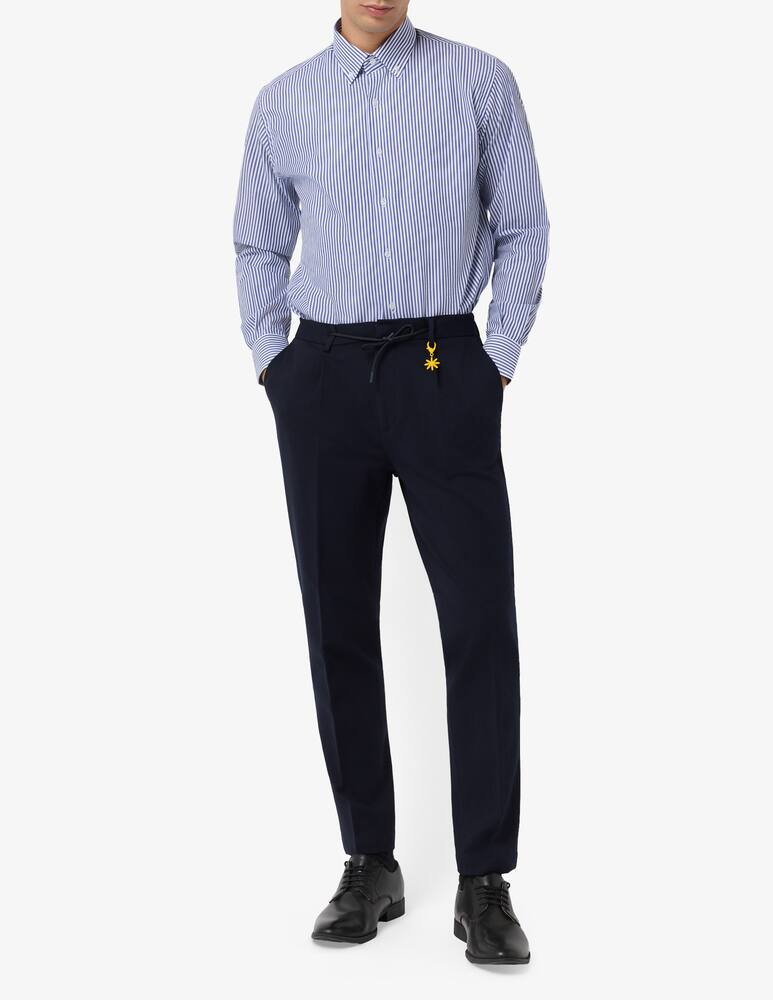 rinascente Sartoria Italiana Striped poplin shirt