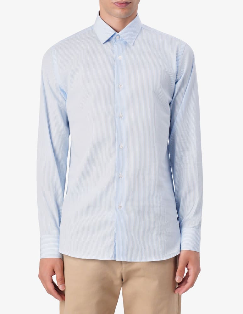 rinascente Sartoria Italiana Camicia modern popeline a righe