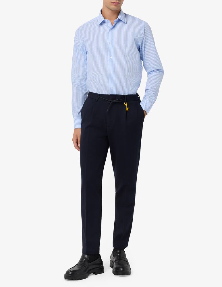 rinascente Sartoria Italiana Popeline stripe shirt