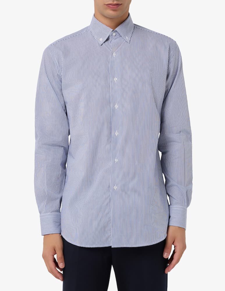 rinascente Sartoria Italiana Camicia regular popeline a righe