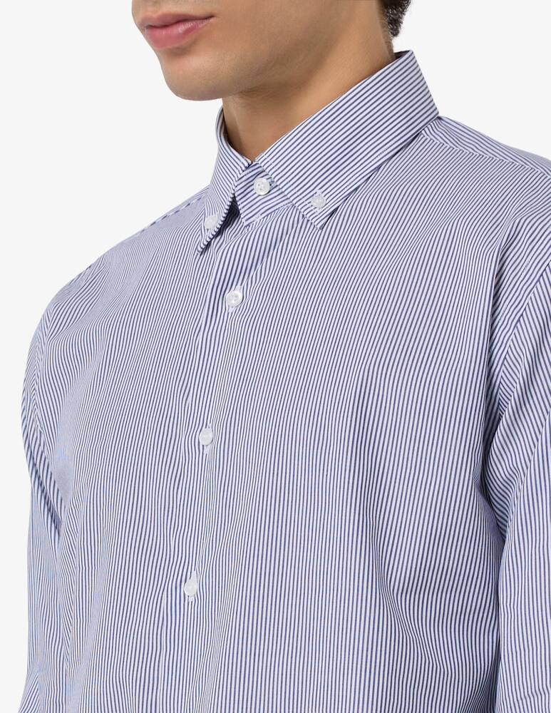 Sartoria Italiana Camicia regular popeline a righe - immagine 4 Sartoria Italiana Camicia regular popeline a righe - immagine 4