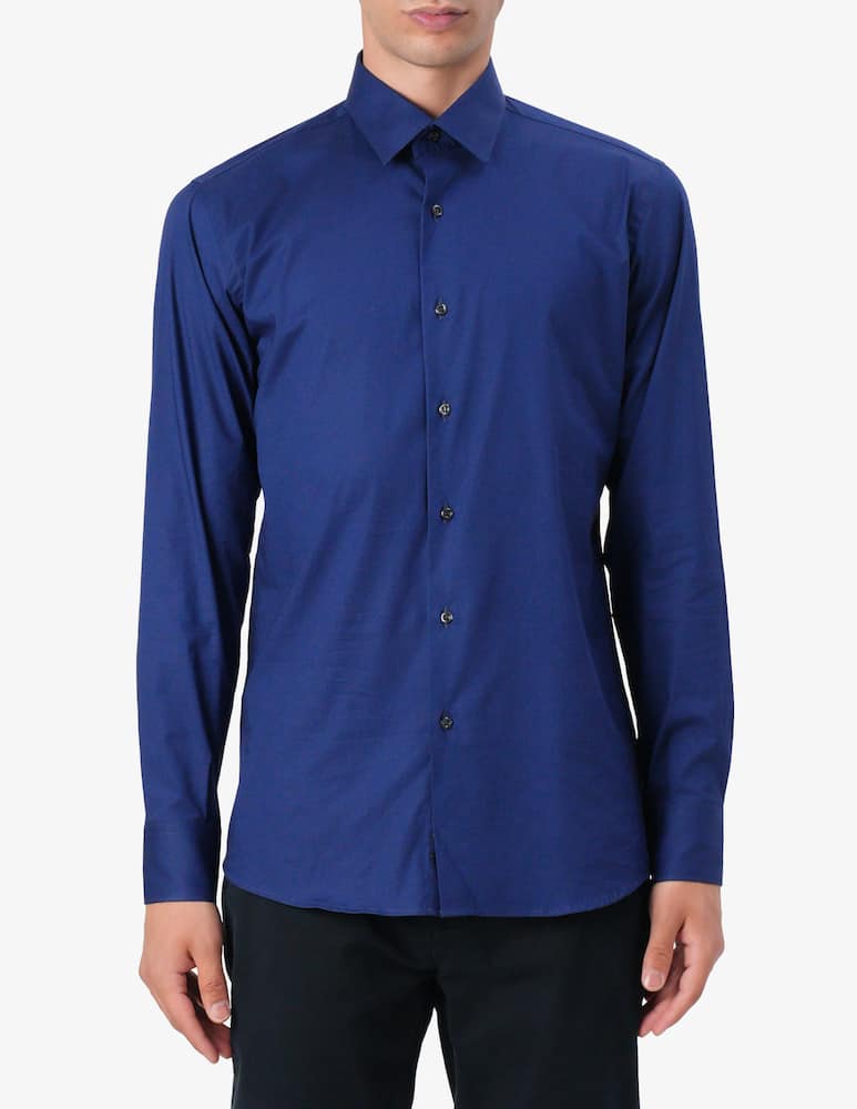 rinascente Sartoria Italiana Modern popeline stretch shirt