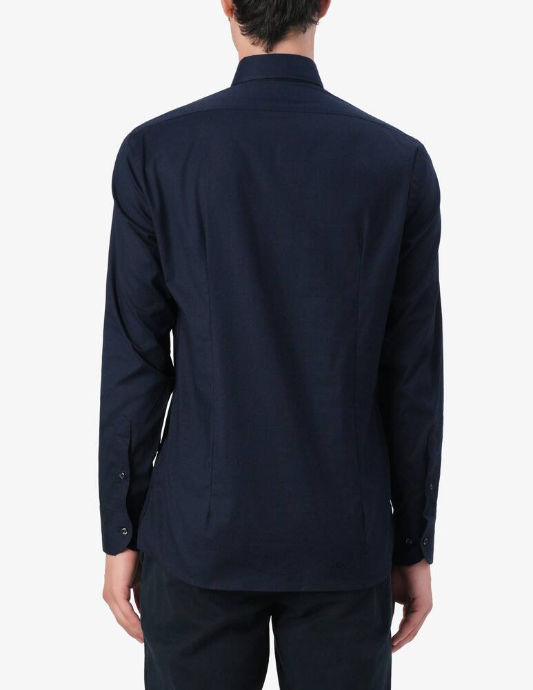 rinascente Sartoria Italiana Modern popeline stretch shirt