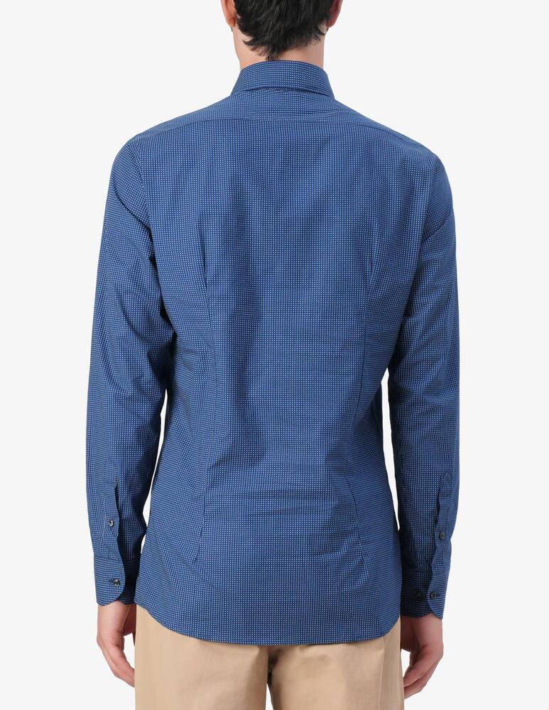 rinascente Sartoria Italiana Zephir printed modern fit shirt