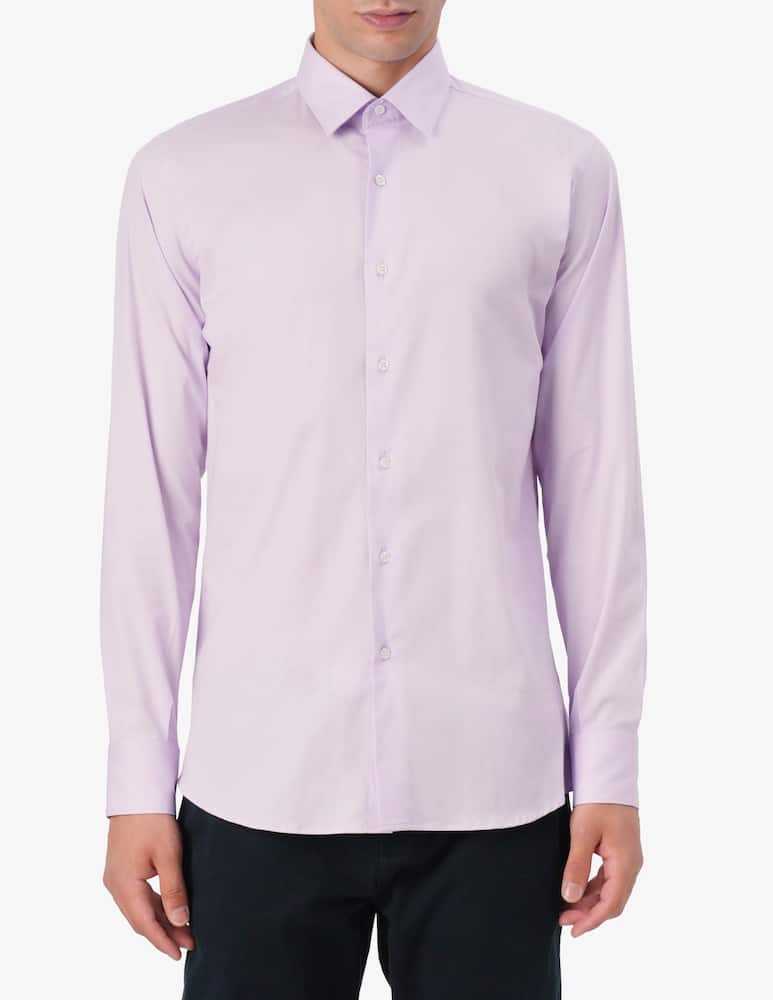 rinascente Sartoria Italiana Modern popeline stretch shirt