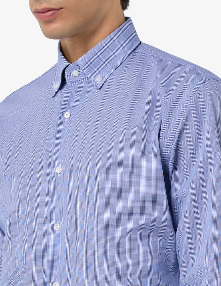 rinascente Sartoria Italiana Poplin check shirt