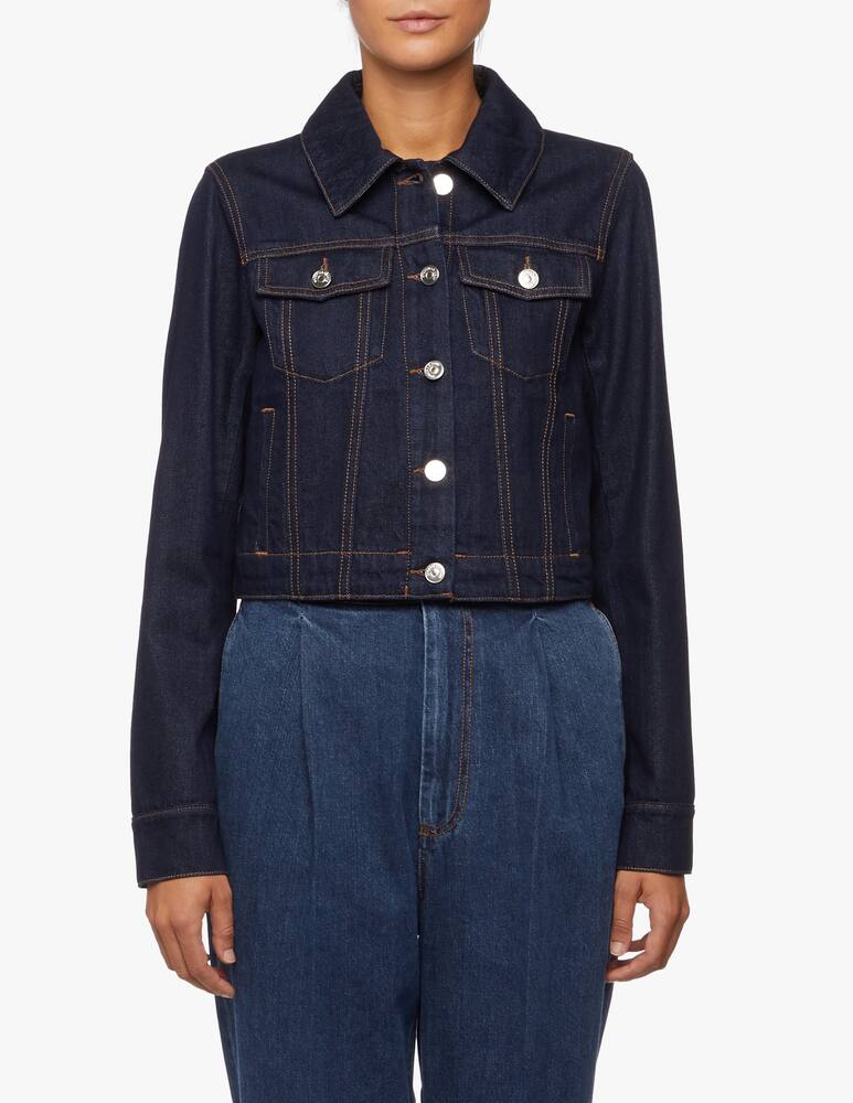 rinascente Sportmax Code Giacca di jeans Ofidio con linea boxy