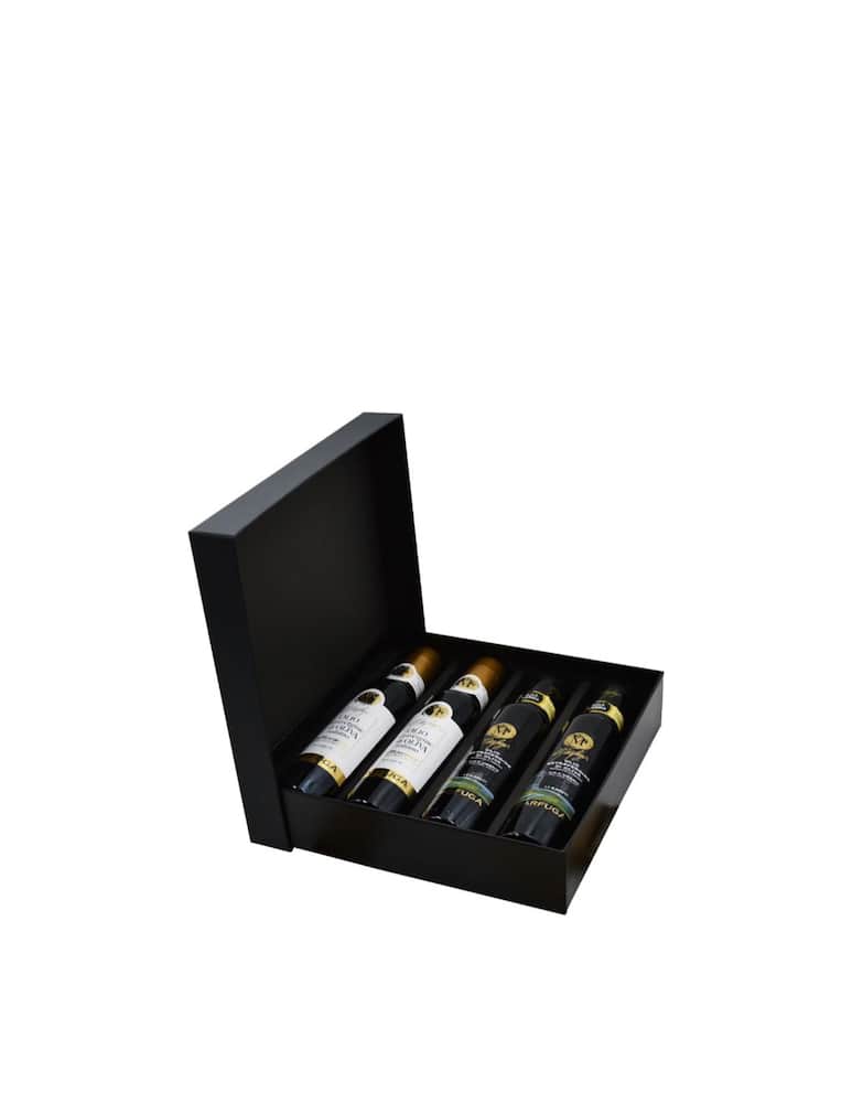 Marfuga Luxury scatola regalo olio 4 pezzi 100ml - immagine 1 Marfuga Luxury scatola regalo olio 4 pezzi 100ml - immagine 1