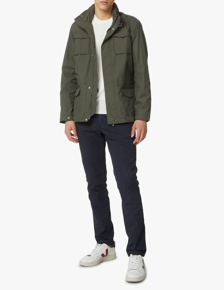 K-Way Fisherman manfield ottoman jacket - black - picture 2 K-Way Fisherman manfield ottoman jacket - black - picture 2