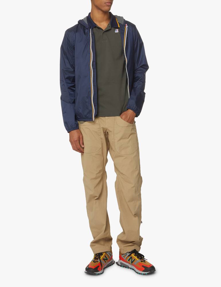 rinascente K-Way Total contrast vincent polo - black