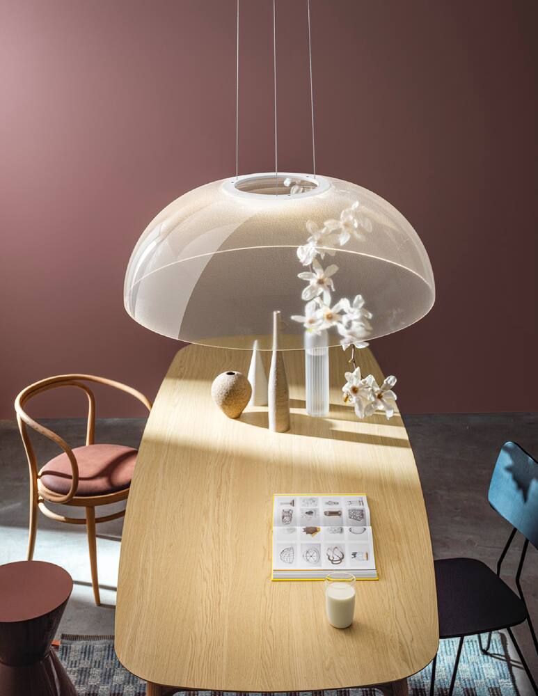 rinascente Stilnovo Demì Moon Pendant Lamp