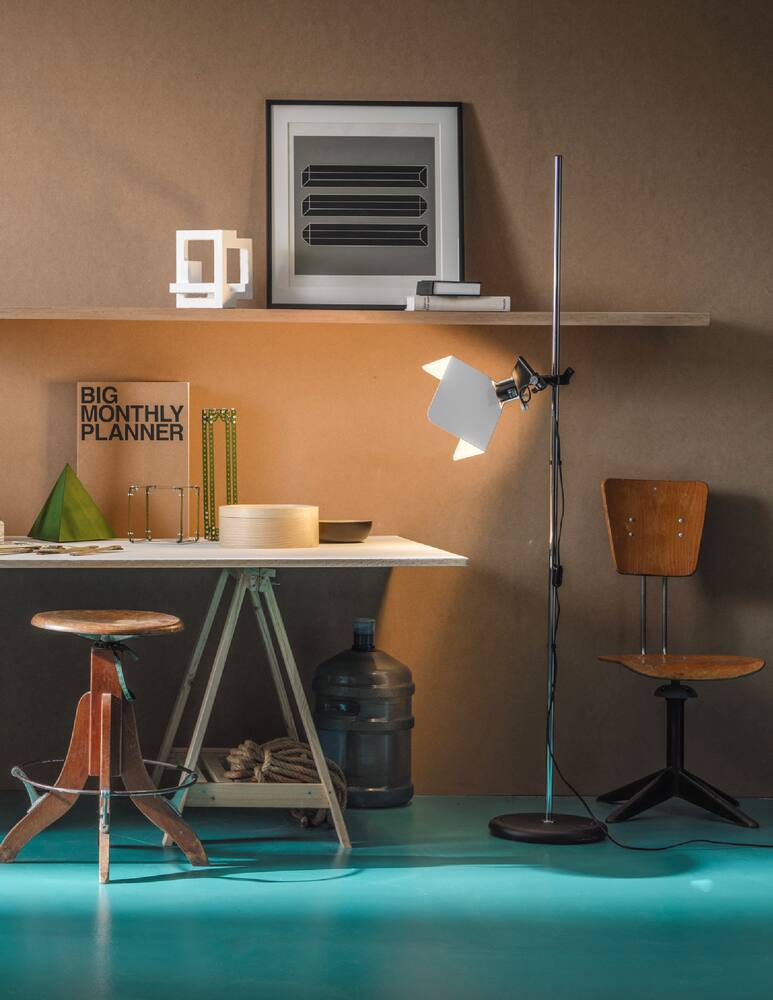 rinascente Stilnovo Triedro Floor Lamp