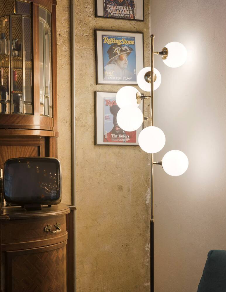 rinascente Stilnovo Galassia Lampada da Terra